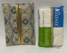 Vintage 1970s Kleenex Pocket Pack And Travel Purse Tissues Holder picture