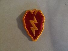 PATCH MILITARY SHOULDER 25TH INFANTRY DIVISION COLORED SEW ON  picture