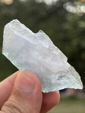 160 CT Unique Crystal of Beryl Bi Colour of Aquamarine & Morganite from Pakistan picture