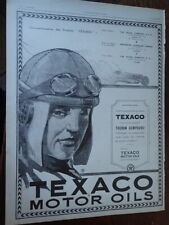 TEXACO THUBAN COMPOUND + Eau de Cologne FORVIL advertising papia ILLUSTRATION 1925 picture