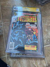 Eternals #1 CGC 8.5 SS Marv Wolfman picture