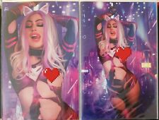 Miss Meow #7 Rachie Cosplay MegaCon Virgin Variant Cover/Preview Merc picture