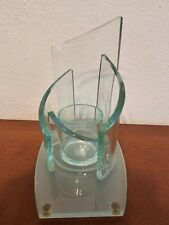 Partylite Stratus Votive Holder -P7538- Beautiful Glass Piece Candle Holder-Used picture