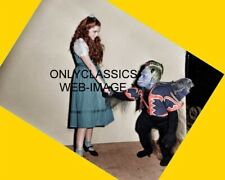 1939 WIZARD OF OZ JUDY GARLAND & FLYING MONKEY CANDID 8x10 SET PHOTO TECHNICOLOR picture
