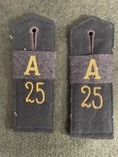 WW2 Original German Signal Academy shoulder board pair picture