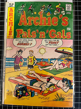 Archie's Pals 'n' Gals #88 1974 Beach Bikini cover,  No grade combined shipping  picture