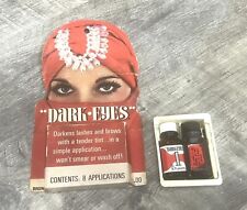 Vintage “Dark Eyes” Tender Lash and Brow Tint Application Unused Chicago Scarce picture