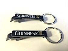 Guinness Harp Beer Aluminum Bottle Opener Key Chain - Two (2) - New &  picture