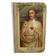 Antique Polish Pocket Size Catholic Service Book 1923-1934 w/Cardboard Sleeve picture