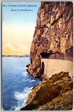 Vtg France Tunnel Petite Afrique Route de Nice Monaco Little Africa Postcard picture
