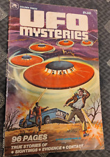 UFO Mysteries Vol 2 1976 True Comic Stories Of UFO Sightings. Golden Press Book picture