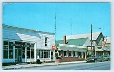 HONOR, Michigan MI ~ MONEY'S FINE FOODS & Old Country Store ca 1960s  Postcard picture