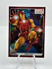 2023 Marvel Platinum Iron Man #34 Red Prism /199 picture