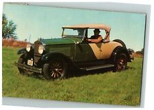 Chrome Postcard 1928 Hupmobile Roadster Souvenir Auto Museum Bridgewater NY picture
