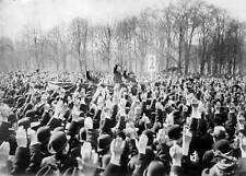 Germany Berlin demonstration of the social democrats on 1910 OLD PHOTO picture