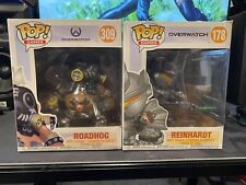 Funko Pop Games Overwatch Super 6” Inch Lot Bastion Reinhardt Exclusive See Pics picture