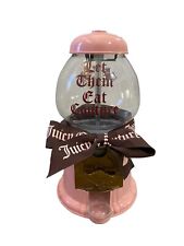 Vintage Juicy Couture Y2K Pink Let Them Eat Couture Bubble Gumball Machine 11