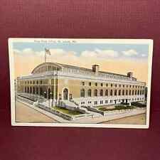 St Louis MO-Missouri  Antique Vintage Postcard New post office 18th Clark D13 picture