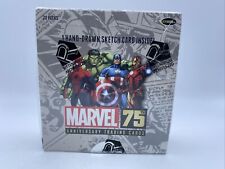 MARVEL 75TH ANNIVERSARY 2014 RITTENHOUSE FACTORY SEALED BOX TRADING CARDS-READ picture
