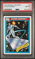 1990 Impel Marvel Universe #32 Silver Surfer PSA 10 GEM MINT new holder beauty picture