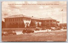 Maxwell Field AL~Austin Hall~Headquarters~Army Air Forces SE Training Ctr~Vtg PC picture