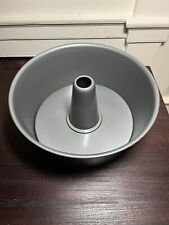 Vintage Aluminum Angel Food Cake Tube Pan Two Piece, Ekco, Never Used, 10” picture