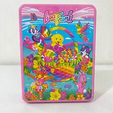 RARE Vintage Lisa Frank Easter Gift Tin Stationery Set Puzzle Pens Pencil picture