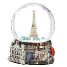 Paris Eiffel Tower Snow Globe Souvenir (3.5 Inches Tall), 65mm Glass Globes picture