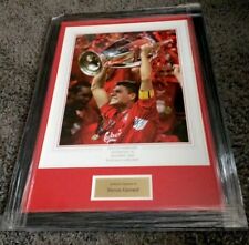 Steven Gerrard 24x20 Liverpool  Photo in A Frame  AFTAL #209 Proof Coa picture