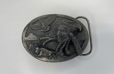 Vintage AG-20 Native American Indian Chief Spirit Belt Buckle by Arroyo Grande picture