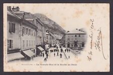 FRANCE, Postcard, Morez, The Grande-Rue and the Roche au Dade picture