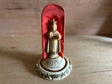 Infant Of Prague Figurine God Bless Our Home Figure Statue As Is Religious Vtg picture
