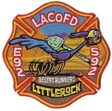 LA County Station 92 Desert Runners Orange Littlerock Design NEW Fire Patch  picture