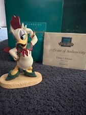 WDCC Walt Disney Classics Collection Daisy's Debut Duck MIB never displayed picture