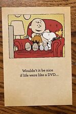 Get Well Soon Greeting Card/ Env Charlie Brown & Snoopy John 20:21 picture