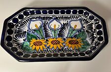 Mexican Talavera Pottery Hand Painted Serving Dish picture