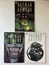 Dark Horse comic batman Vs Aliens Two Complete Series 1 2 3 High Grade Lot picture