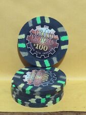 Grand Victoria Casino & Resort Rising Sun, Indiana $100 poker chip picture
