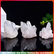 50g Natural White Clear Quartz Crystal Stone Cluster Mineral Rock Specimen Reiki picture