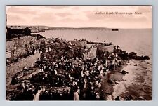 Weston super Mare England, Anchor Head, Antique, Vintage Postcard picture