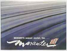 1963 Lincoln Mercury Marauder NOS Dealer Sales Brochure Classic Car Ad Pamphlet picture
