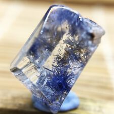 6.1Ct Very Rare NATURAL Beautiful Blue Dumortierite Quartz Crystal Pendant picture
