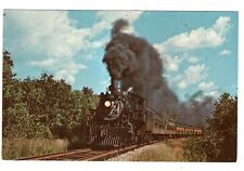 Postcard VT Green Mountain Engine 89 Bellows Falls Chester Vermont Train RR picture