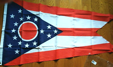 State of OHIO FLAG, 3' by 5', Polyester. NEW, ready to use or Display picture