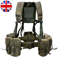 Genuine British Army Chest Rig DPM Tactical Airborne Webbing Set Woodland Vest  picture