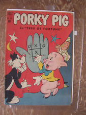 Four Color  #360  Porky Pig in Tree of Fortune  G-VG   1951 picture