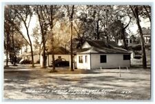 c1940's Grand View Heights Resort Cabin View Near Perham MN RPPC Photo Postcard picture