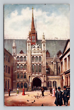Postcard The Guildhall London England, Tuck Oilette Antique N3 picture