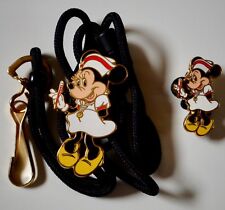 Disney DLR Cast Exclusive Nurse Minnie Pin and Lanyard Set LE 1000 picture