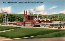 Dupont's Nylon Plant, Martinsville, Virginia, E. I. du Pont de Nemours Postcard picture